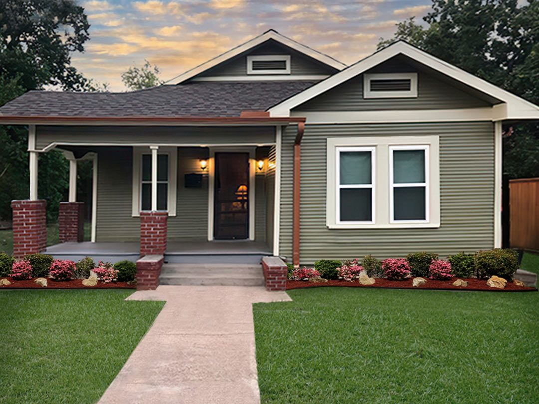 bungalow home after