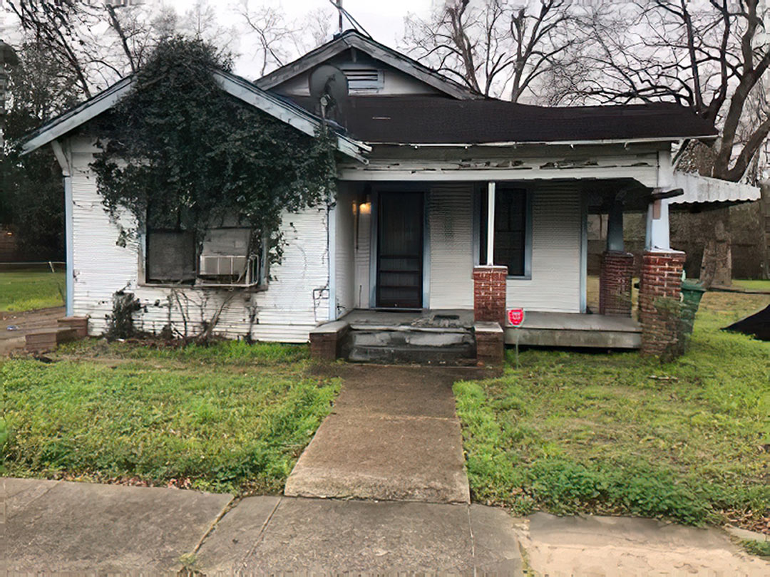 Bungalow home before